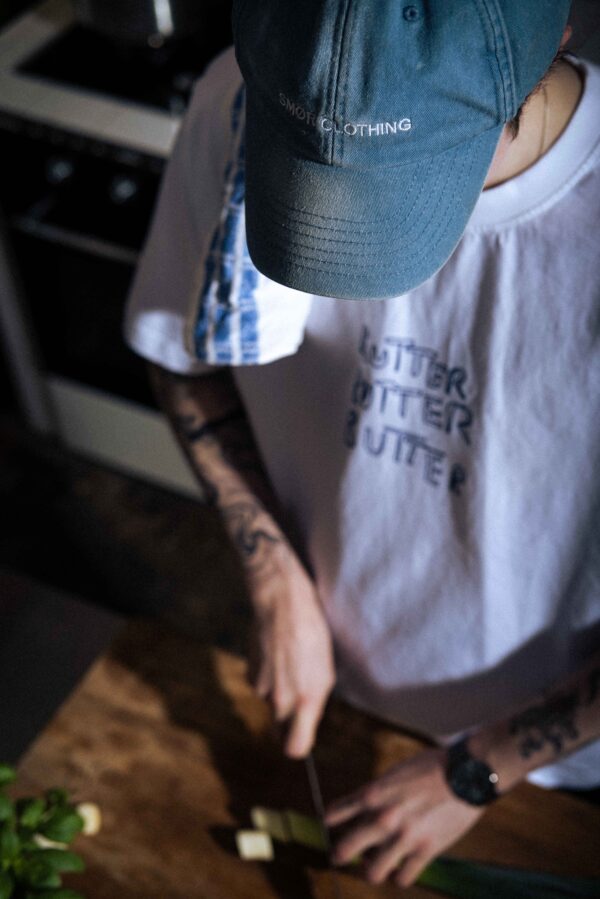 RELAXED TEE - OFFWHITE / BLUE SSHEPAINTS - Image 2