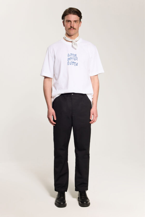 RELAXED TEE - OFFWHITE / BLUE SSHEPAINTS - Image 4