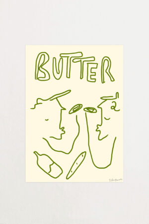 POSTER - TAN / GREEN SSHEPAINTS
